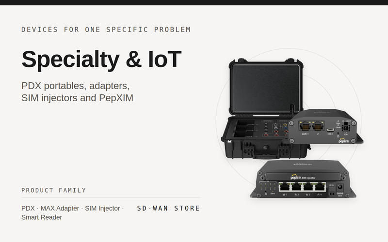Specialty & IoT
