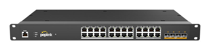 24 PoE 2.5G Switch Rugged