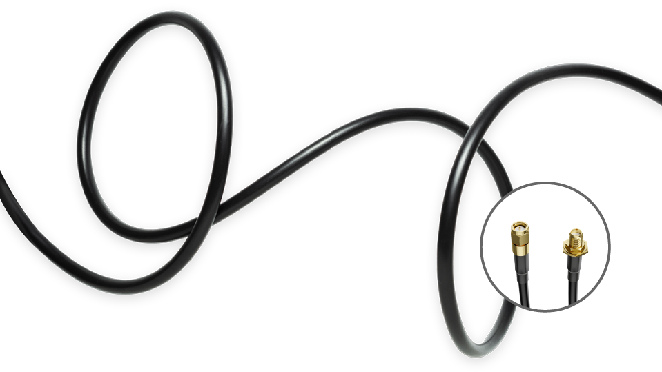 Peplink SMA male to SMA female extension cable