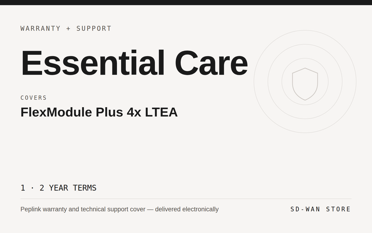 Care Plan — FlexModule Plus 4x LTEA