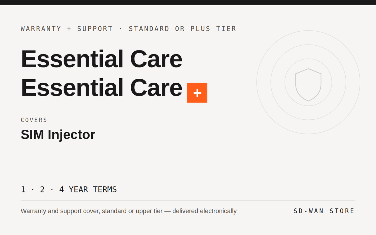 Care Plan — SIM Injector