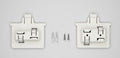 Peplink ACW-783 ceiling mounting kit for AP One AX Lite