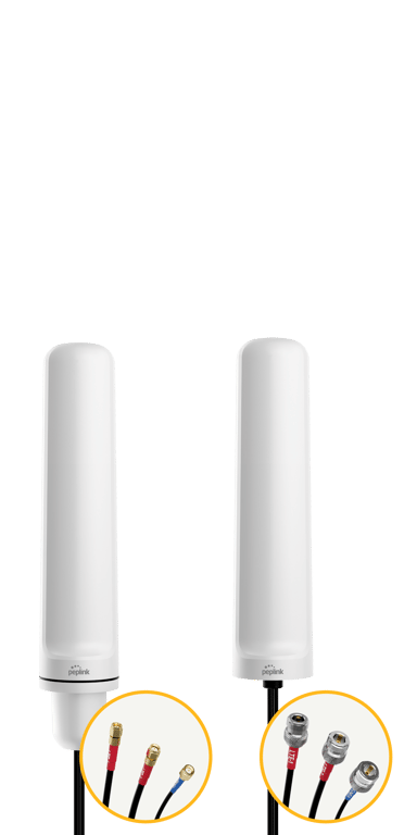 Peplink Maritime 20G antenna, white