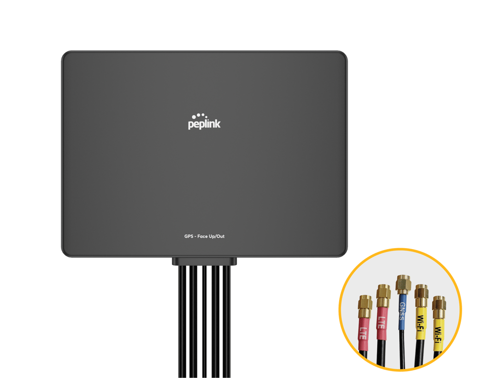 Peplink Slim 22G antenna, black